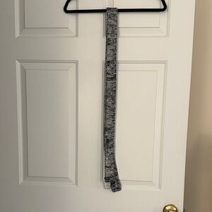 Gray Knit Sweater Belt